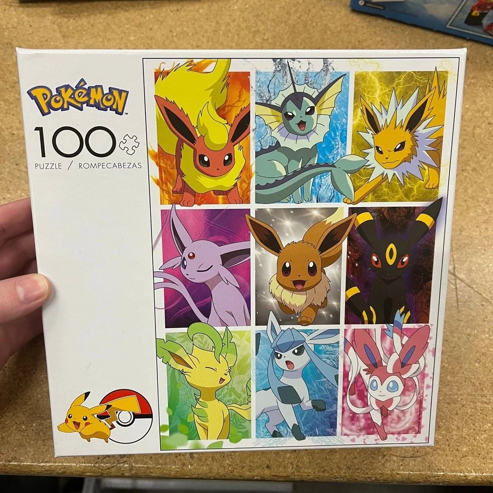 Pokemon Eevee Evolutions 100 Piece Jigsaw Puzzle Buffalo Games 2020 Multicolor